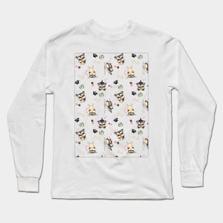 Oli pattern Long Sleeve T-Shirt